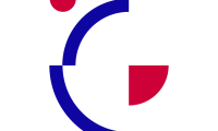 Rådets logo i farverne rød og blå